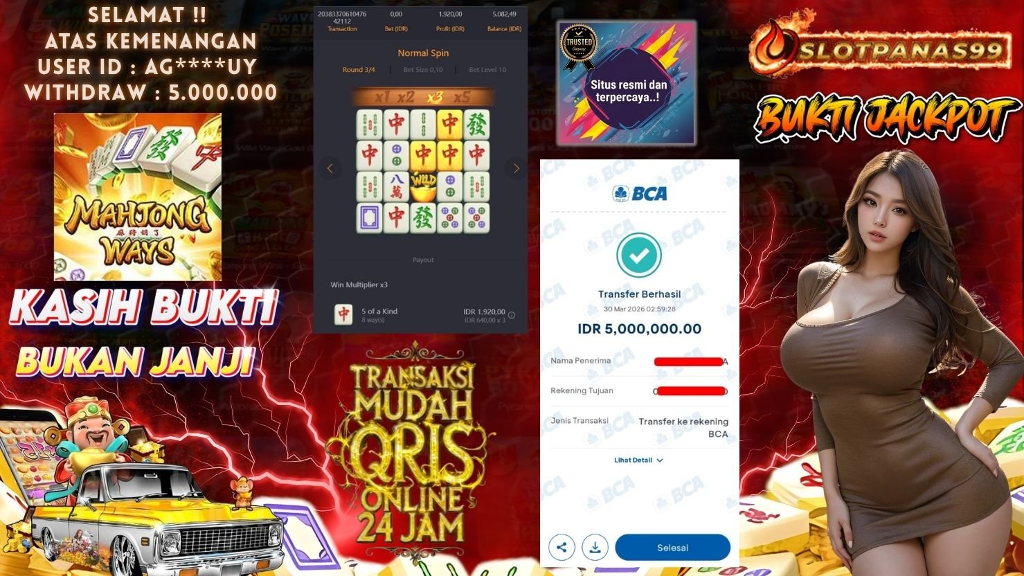 SLOTPANAS99 JACKPOT SLOT MAHJONG WAYS